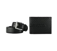 Laura Biagiotti Coffret Cadeau Homme, Ceinture en Cuir et Portefeuille