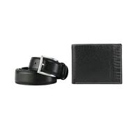 Laura Biagiotti Coffret Cadeau Homme, Ceinture en Cuir et Portefeuille