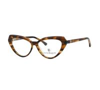 Laura Biagiotti Montures de vue, LBV03, lunettes de vue, forme papillon, BR.