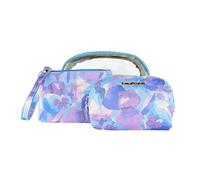 Laura Biagiotti Pochette Femme, Set de 3 Trousse de Toilette de Voyage Imperméables, Sac Maquillage et Cosmétiques avec Boîte
