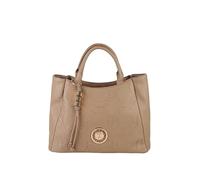Laura Biagiotti Sac femme en cuir synthétique imprimé sur le devant, accessoires dorés, pendentif avant Art. LB26W-259-1 Ligne Wristlet