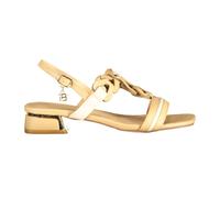 Laura Biagiotti - Sandale à bride de cheville réglable - Femme - Chaussures - Beige - Taille: 38 EU