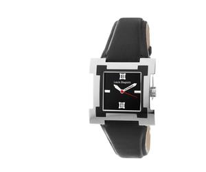 Laura Biagiotti, unisex, Accessoires, Noir, Taille: ONE Size Montre élégante avec bracelet en cuir