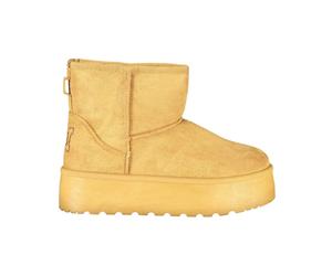 Laura Biagiotti - Wedge Ankle Boot - Femme - Chaussures - Brun - Taille: 39 EU