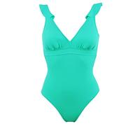 Laura By Janine Robin - Maillot de Bain 1 pièce Coques Amovibles Bellagio 44 - Vert Menthe Vert Menthe - Marque Française - Haute Qualité