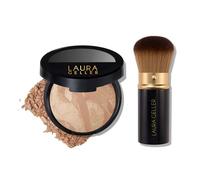 Laura Gel New York Fond de teint avec pinceau Kabuki 59 mm, clair