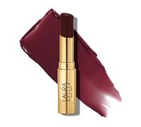LAURA GELLER NEW YORK Balsamo Labbra Colorato Jelly Balm (Very Black Cherry) con Vitamina E Idratante - Finish Semi-Lucido, Balsamo Lucida Labbra Colore Intenso, per Labbra Morbide e Brillanti