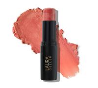 LAURA GELLER NEW YORK Bâton de maquillage en marbre italien (Abricot Spritz) Finition marbrée Blush crème pour les joues, blush bâton pour un look éclatant et naturel, illumine la peau, blush facile à