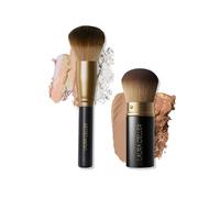 LAURA GELLER NEW YORK Blending Beauties Ensemble de 2 pinceaux de maquillage pour poudres et fond de teint