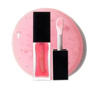 LAURA GELLER NEW YORK Huile à lèvres brillante fine Shine Sweet Pink - Squalane hydratant - Brillant à lèvres rose transparent