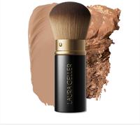 Laura Geller New York Pinceau Kabuki Rétractable Pour Tous Les Vi S Et Fond De Teint Pour Maquillage Liquide, Crème Et Poudre Avec Poignée En Alum M