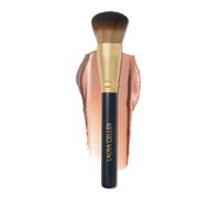 LAURA GELLER NEW YORK The Wonder Brush Pinceau de maquillage avec manche en bois pour appliquer le baume Wonder Balm, crème et fard à joues liquide, application uniforme et mélange