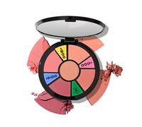 LAURA GELLER NEW YORK X Wheel of Fortune Limited Edition Collab The Wheel Blush Palette 5 pièces Multi-Finish Blush