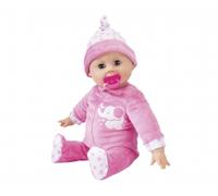Simba Poupée Laura 105140501 – corps souple, 14 sons, yeux de sommeil, 38 cm, dès 18 mois