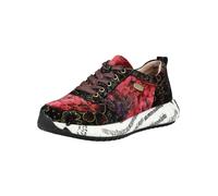 Laura Vita Baskets basses jaune / bordeaux / melon / noir, Taille 37