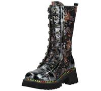 Laura Vita Bottes à lacets mélange de couleurs / noir, Taille 37