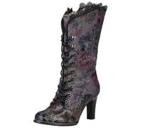 Laura Vita Bottes à lacets violet / mélange de couleurs, Taille 37