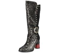Laura Vita Bottes noir / argent, Taille 40
