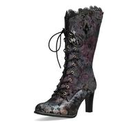LAURA VITA Bottes pour Femmes Alcbaneo 351, Pointure:39 EU, La Couleur:Violet