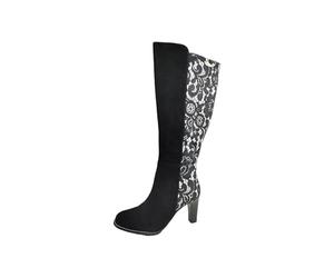 LAURA VITA Bottes pour Femmes Alcbaneo 429, Pointure:37 EU, La Couleur:Noir