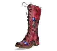 LAURA VITA Bottes pour Femmes Cocrailo 63, Pointure:37 EU, La Couleur:Rouge