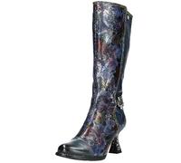 LAURA VITA Bottes pour Femmes Oliveo 02, Pointure:39 EU, La Couleur:Bleu