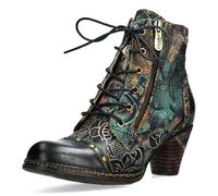 LAURA VITA Bottines Femme Alcizeeo 12, Pointure:37 EU, La Couleur:Bleu