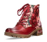 LAURA VITA Bottines Femme Cocrailo 47, Pointure:37 EU, La Couleur:Rouge