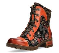 LAURA VITA Bottines Femme Cocrailo 86, Pointure:38 EU, La Couleur:Orange