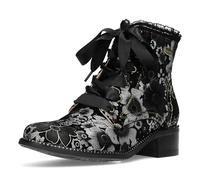 LAURA VITA Bottines Femme Emcmao 45, Pointure:40 EU, La Couleur:Gris