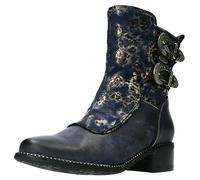 LAURA VITA Bottines Femme Emcmao 61, Pointure:39 EU, La Couleur:Noir