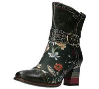 LAURA VITA Bottines Femme Geceko 20, Pointure:40 EU, La Couleur:Noir