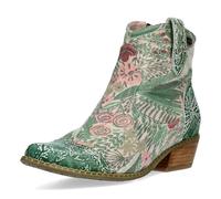 LAURA VITA Bottines Femme HICNIO 01, Pointure:38 EU, La Couleur:Vert