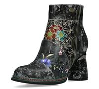 LAURA VITA Bottines Femme Kinoao 20, Pointure:40 EU, La Couleur:Noir