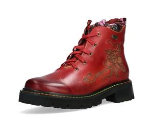 LAURA VITA Bottines Femme Kouleo 45, Pointure:37 EU, La Couleur:Rouge