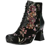 LAURA VITA Bottines femme Magalieo 10, Pointure:37 EU, La couleur:rouge