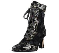 LAURA VITA Bottines Femme Oanelo 03, Pointure:39 EU, La Couleur:Noir
