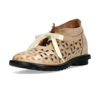 LAURA VITA Chaussures à Lacets pour Femmes Cyrielle 30, Pointure:38 EU, La Couleur:Beige