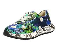 LAURA VITA Chaussures à Lacets Sneaker pour Femmes Burton 05, Pointure:37 EU, La Couleur:Vert