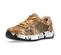 LAURA VITA Chaussures à Lacets Sneaker pour Femmes Burton 05, Pointure:38 EU, La Couleur:Marron