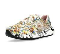 LAURA VITA Chaussures à Lacets Sneaker pour Femmes Burton 05, Pointure:39 EU, La Couleur:Blanc