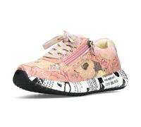LAURA VITA Chaussures à Lacets Sneaker pour Femmes Burton 1123, Pointure:39 EU, La Couleur:Rose