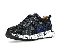 LAURA VITA Chaussures à Lacets Sneaker pour Femmes Burton 38, Pointure:40 EU, La Couleur:Bleu