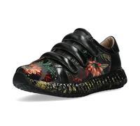 LAURA VITA Chaussures à Lacets Sneaker pour Femmes Burton 42, Pointure:37 EU, La Couleur:Noir