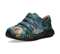 LAURA VITA Chaussures à Lacets Sneaker pour Femmes Burton 42, Pointure:38 EU, La Couleur:Bleu