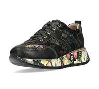 LAURA VITA Chaussures à Lacets Sneaker pour Femmes Delphine 16, Pointure:40 EU, La Couleur:Noir