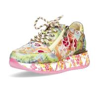 LAURA VITA Chaussures à Lacets Sneaker pour Femmes Delphine 46, Pointure:37 EU, La Couleur:Vert