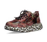 LAURA VITA Chaussures à Lacets Sneaker pour Femmes Nikito 62, Pointure:37 EU, La Couleur:Rouge