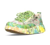 LAURA VITA Chaussures à Lacets Sneaker pour Femmes NIKITO-62, Pointure:37 EU, La Couleur:Vert