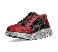 LAURA VITA Chaussures à Lacets Sneaker pour Femmes Nikito 69, Pointure:38 EU, La Couleur:Rouge
